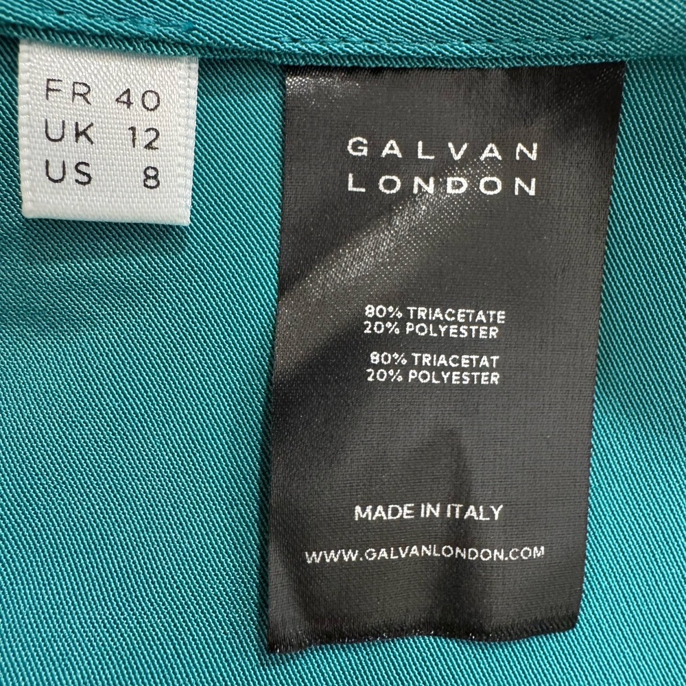 Galvan London Sienna satin midi dress - Picture 10 of 12